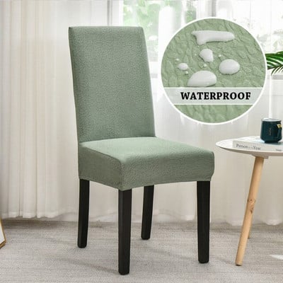 Įtempti vandeniui atsparūs kėdžių užvalkalai valgomojo spandex užvalkalai kėdėms Viešbučio svetainė virtuvės valgomojo kėdės užvalkalas