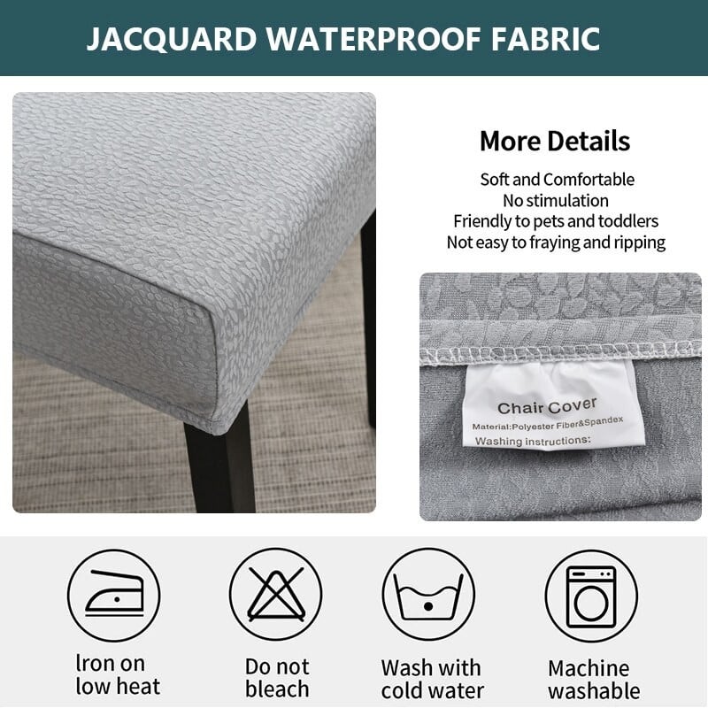 Įtempti vandeniui atsparūs kėdžių užvalkalai valgomojo spandex užvalkalai kėdėms Viešbučio svetainė virtuvės valgomojo kėdės užvalkalas