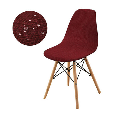 Ūdensnecaurlaidīgs, mīksts samta apvalka krēsla pārvalks, elastīgs skandināvu krēslu pārvalks ēdamistabas sēdekļa pārvalks viesnīcas mājas viesistabai