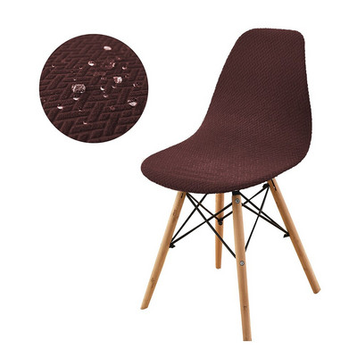 Ūdensnecaurlaidīgs, mīksts samta apvalka krēsla pārvalks, elastīgs skandināvu krēslu pārvalks ēdamistabas sēdekļa pārvalks viesnīcas mājas viesistabai