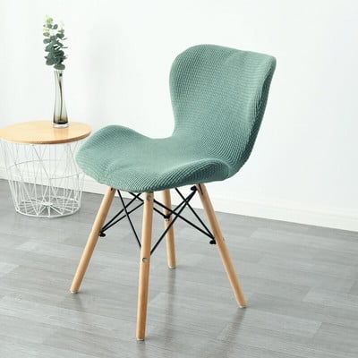 Poťah na zakrivenú jedálenskú stoličku z polarového flísu, jedálenský prízvuk s motýľom a mravencom, poťah na stoličku Funda Silla Stretch, umývateľný poťah na ležadlo