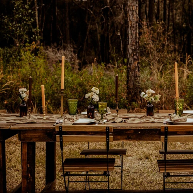 Șervețel vopsit manual de pământ Servețel din tifon galben Șervețel rupt de mână Nuntă în aer liber Decor de masă Iubito Boho Nuntă Boemă