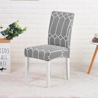 Geometry Flowers székhuzat Étkező Stretch Székhuzatok Spandex Stretch Elasztikus Irodai szék tok Koszosságmentes, Mosható 1 db