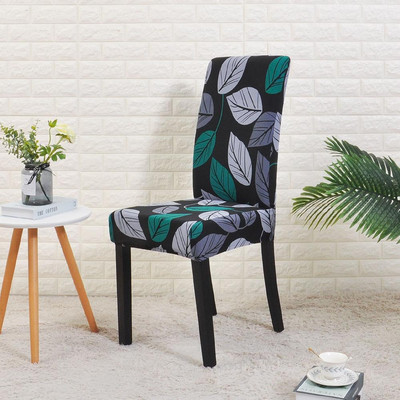 Geometry Flowers székhuzat Étkező Stretch Székhuzatok Spandex Stretch Elasztikus Irodai szék tok Koszosságmentes, Mosható 1 db