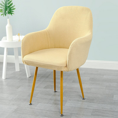 Alacsony dőlésszögű kartámasz és íves háttámla székhuzat Poliészter, mosható, levehető üléshuzat Polar Fleece Hotel otthoni bankett lakberendezés