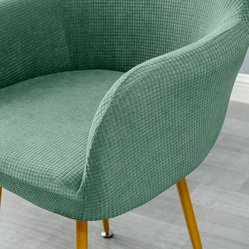 Alacsony dőlésszögű kartámasz és íves háttámla székhuzat Poliészter, mosható, levehető üléshuzat Polar Fleece Hotel otthoni bankett lakberendezés