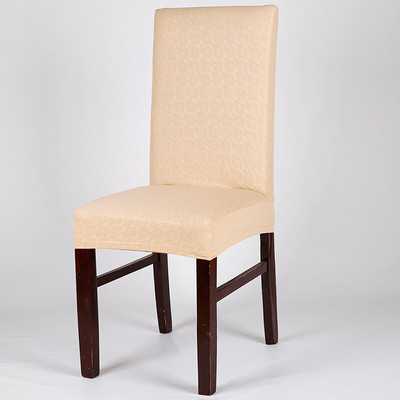 Husa scaun din piele PU Husa scaun elastic confortabil Husa scaun cu dungi Husa scaun dantela Husa scaun de luat masa Multicolor