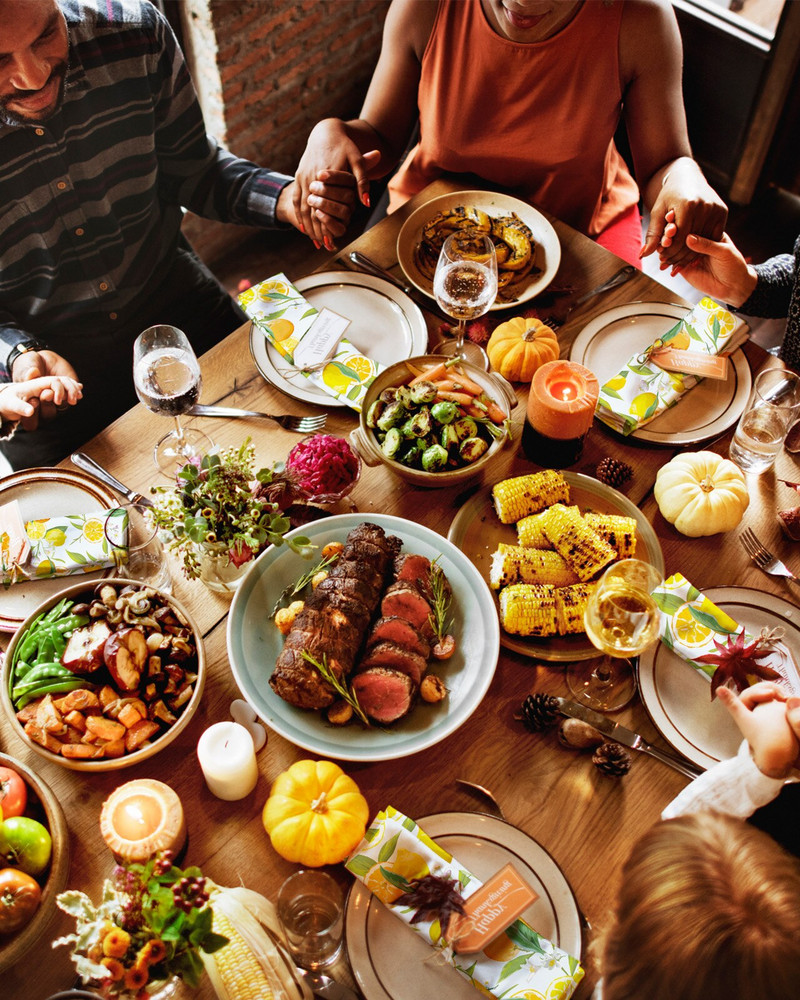 Citrinų žiedų lapų vaisių stalo servetėlių audinio rinkinys Vestuvių vakarėlis Servetėlė Nosinaitė Restorano reikmenys Kalėdinės servetėlės