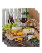 Ovocný koláč, sušienka, pohár na víno, obrúsok, sada obrúskov na párty, svadobný obrus, kuchynský obrus, večera