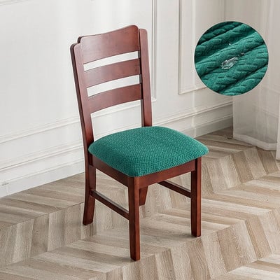 Huse pentru scaune elastice din jacquard pentru sufragerie Huse pentru scaune pentru scaune, rezistente la apă, anti-praf, pentru birou, pentru bucătărie, pentru scaune pentru sufragerie.