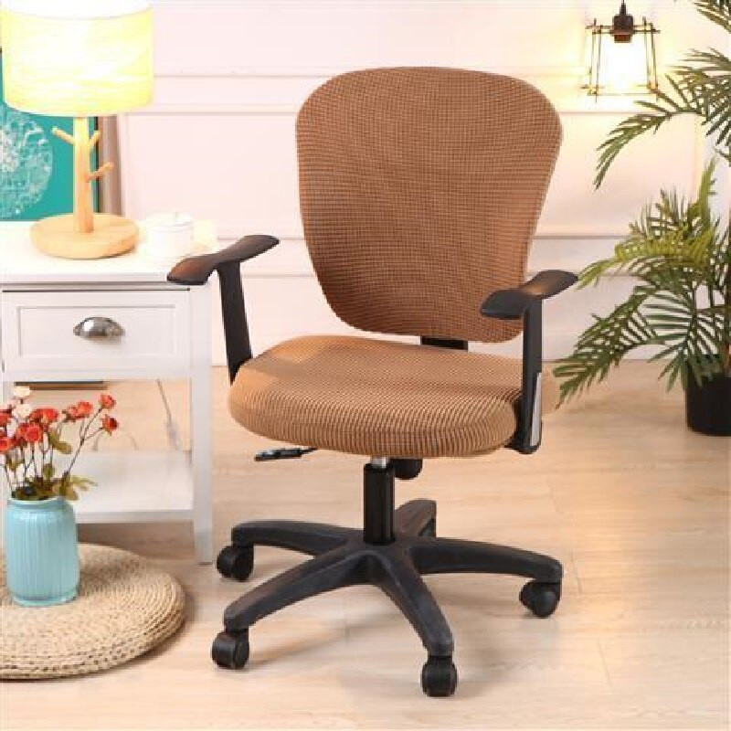 Univerzális méretű irodai számítógépes székhuzat Modern szennyeződésmentes otthoni széktok Elasztikus székhuzat Kivehető osztott üléshuzat 2022