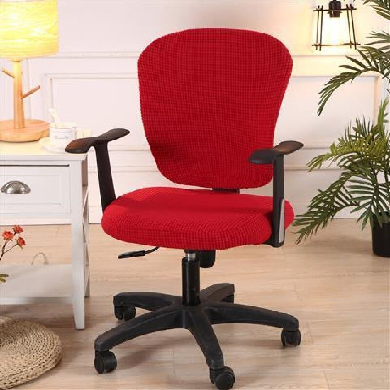 Univerzális méretű irodai számítógépes székhuzat Modern szennyeződésmentes otthoni széktok Elasztikus székhuzat Kivehető osztott üléshuzat 2022