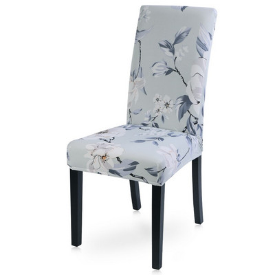 1/2/4/6 vnt Atspausdintas elastingas tamprus kėdės užvalkalas Spandex valgomojo virtuvės kėdžių užvalkalų apsauga vestuvių banketų vakarėliui