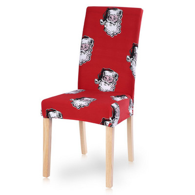 1/2/4/6 vnt Atspausdintas elastingas tamprus kėdės užvalkalas Spandex valgomojo virtuvės kėdžių užvalkalų apsauga vestuvių banketų vakarėliui