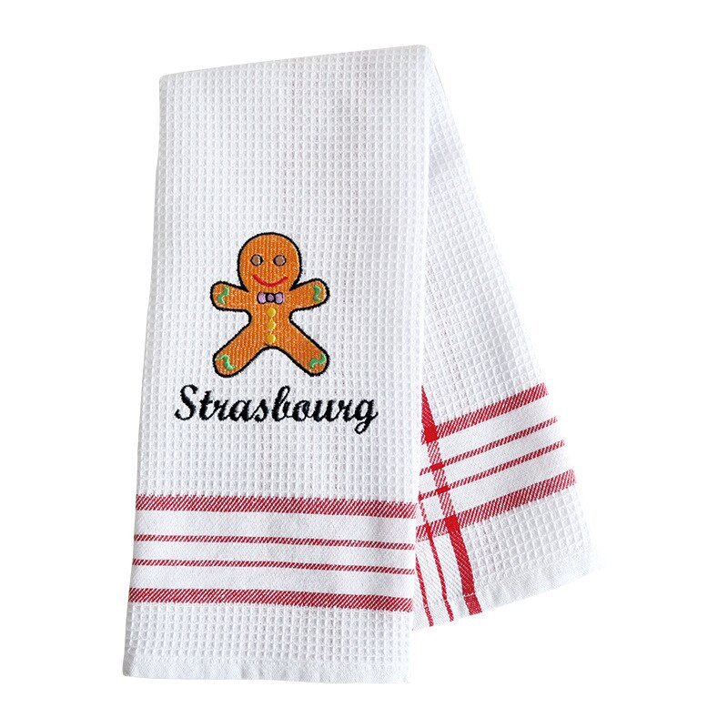 6db/tétel Rajzfilm Gofricsekk Hímzés Asztali szalvéta Konyhai Törölköző Konyhatörölköző Élelmiszer Háttér Ruha Művészet Háztartási Dekoráció