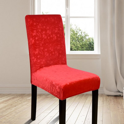 Étkező Székhuzat Stretch Elasztikus Nyomtatás Irodai cipzárhuzatok Székülés huzatok étkezőhöz Konyha Esküvői Bankett Hotel