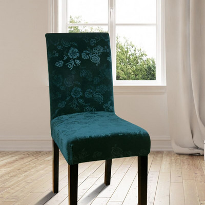 Étkező Székhuzat Stretch Elasztikus Nyomtatás Irodai cipzárhuzatok Székülés huzatok étkezőhöz Konyha Esküvői Bankett Hotel