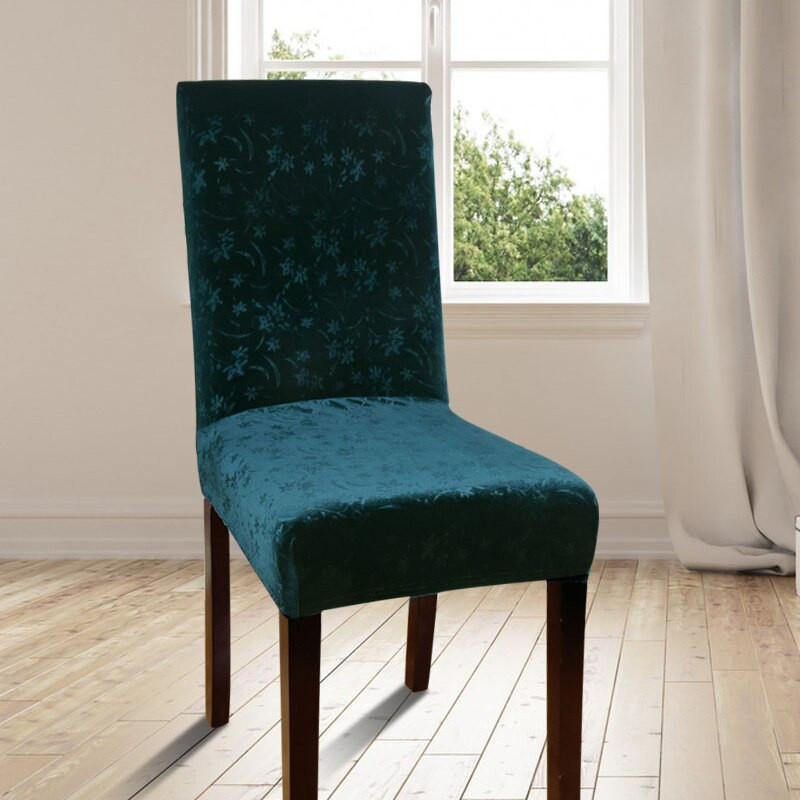 Étkező Székhuzat Stretch Elasztikus Nyomtatás Irodai cipzárhuzatok Székülés huzatok étkezőhöz Konyha Esküvői Bankett Hotel