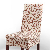 Spausdinti spandex kėdžių užvalkalus Valgomojo sėdynių užvalkalai kėdėms Rankena - Viešbučio-vestuvių-banketo kėdžių apsauga Fundas Para Sillas
