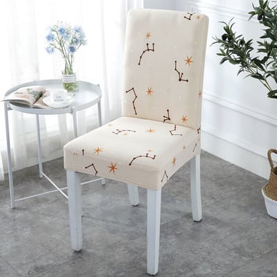 Virágmintás székhuzat Otthon Étkezés Rugalmas székhuzatok Többfunkciós spandex Stretch Esküvők Bankett Szállodai székhuzat