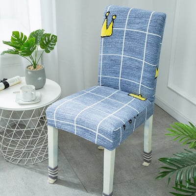 Virágmintás székhuzat Otthon Étkezés Rugalmas székhuzatok Többfunkciós spandex Stretch Esküvők Bankett Szállodai székhuzat