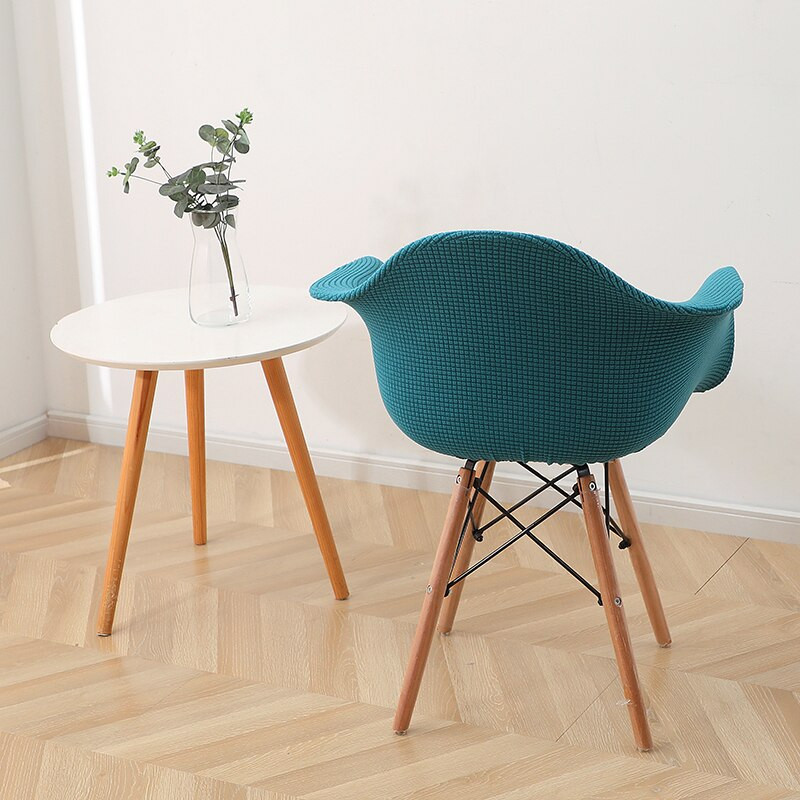 1vnt Polar Fleece aukštos rankinės kėdės užvalkalas kėdėms mėlynas valgomojo kėdės užvalkalas kėdės sėdynės apsauginis užvalkalas namų viešbučiui