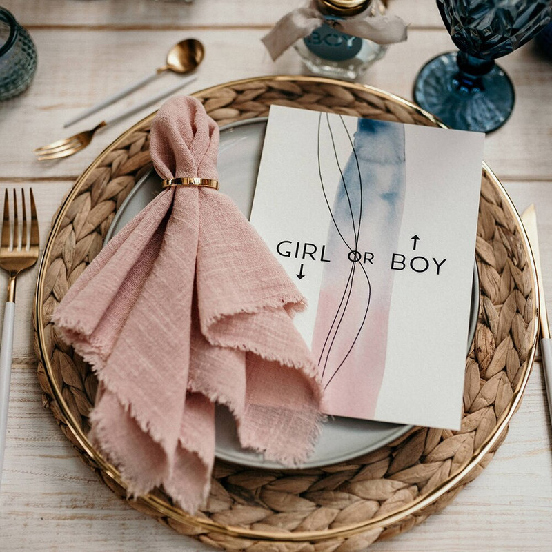 Szalvéták Cotton Square 4db/csomag Esküvői törlőkendő Szalvéta törlőkendő Étkezőasztal Esküvői asztaldísz asztalok éttermekbe 42x42cm