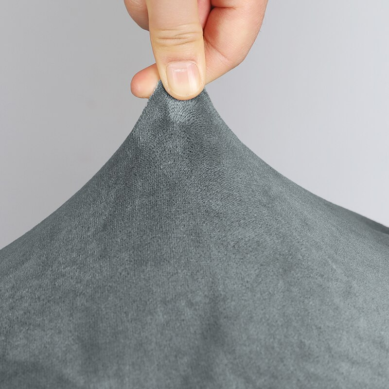 1/2/4/6 Huse pentru scaune din catifea pentru spate scurt Huse elastice pentru scaune pentru scaune pentru sufragerie, bar, birou, petrecere, banquate