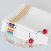 10 vnt. Servetėlė Medvilninė audinys 35X50cm Kaimiška marlė Hanky Arbatinis rankšluostis Valgomojo Kilimėliai Vestuvių reikmenys Linai Namų stalo dekoras