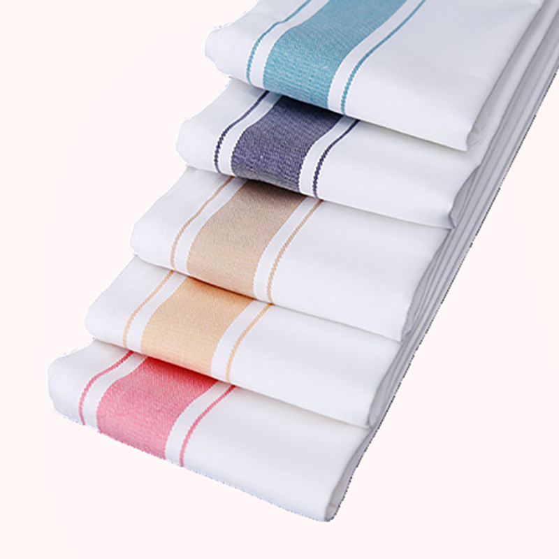 10 vnt. Servetėlė Medvilninė audinys 35X50cm Kaimiška marlė Hanky Arbatinis rankšluostis Valgomojo Kilimėliai Vestuvių reikmenys Linai Namų stalo dekoras