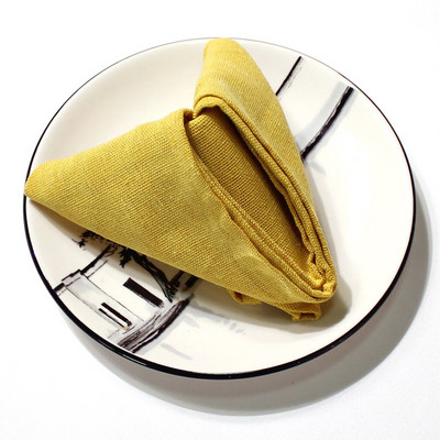 4 ks 30X45CM servírovacie obrúsky z polybavlny, rodinná večera, kuchynské utierky, stolový dizajn, rohožka, svadobná dekorácia