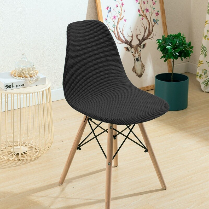 1ks poťah na sedadlo pre stoličku Eames, umývateľný, odnímateľný, bezlakťový, poťah na stoličku, banketový domáci hotelový poťah na sedadlo