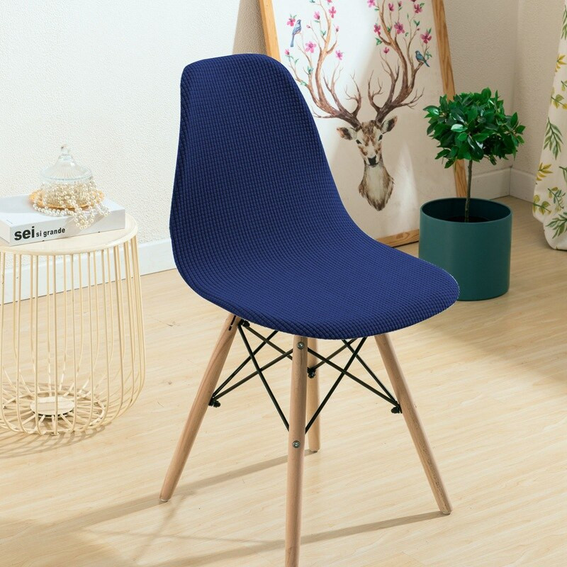 1ks poťah na sedadlo pre stoličku Eames, umývateľný, odnímateľný, bezlakťový, poťah na stoličku, banketový domáci hotelový poťah na sedadlo