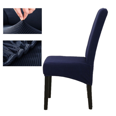 Polar Fleece látka XL veľkosť Dlhý kostkovaný poťah na stoličky Poťahy na sedadlá Poťahy na stoličky Spandex Reštaurácia Hotel Párty Banket