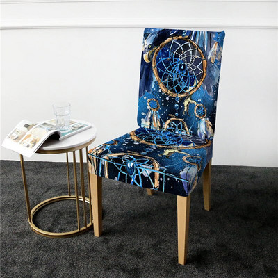 BeddingOutlet Dreamcatcher Navlaka za blagovaonske stolice Bohemia Mandala Spandex Elastična navlaka protiv prljanja Navlaka za sjedalo Isporuka