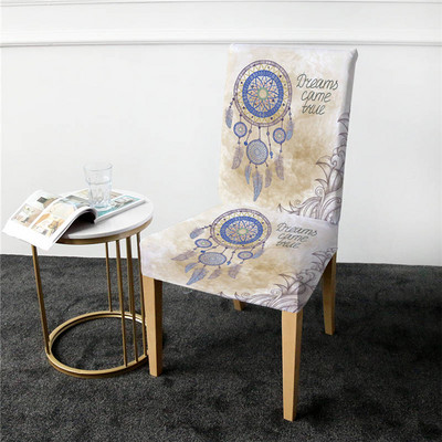 BeddingOutlet Dreamcatcher Navlaka za blagovaonske stolice Bohemia Mandala Spandex Elastična navlaka protiv prljanja Navlaka za sjedalo Isporuka