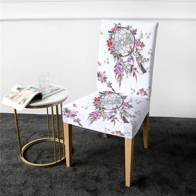 BeddingOutlet Dreamcatcher Navlaka za blagovaonske stolice Bohemia Mandala Spandex Elastična navlaka protiv prljanja Navlaka za sjedalo Isporuka