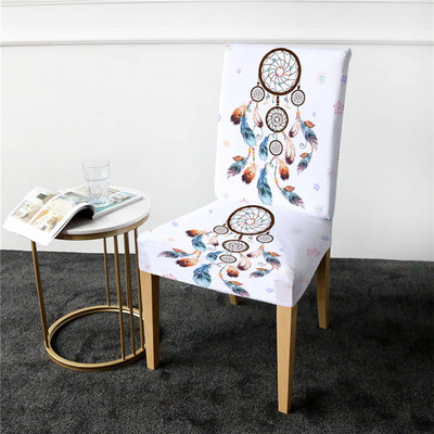 BeddingOutlet Dreamcatcher Navlaka za blagovaonske stolice Bohemia Mandala Spandex Elastična navlaka protiv prljanja Navlaka za sjedalo Isporuka