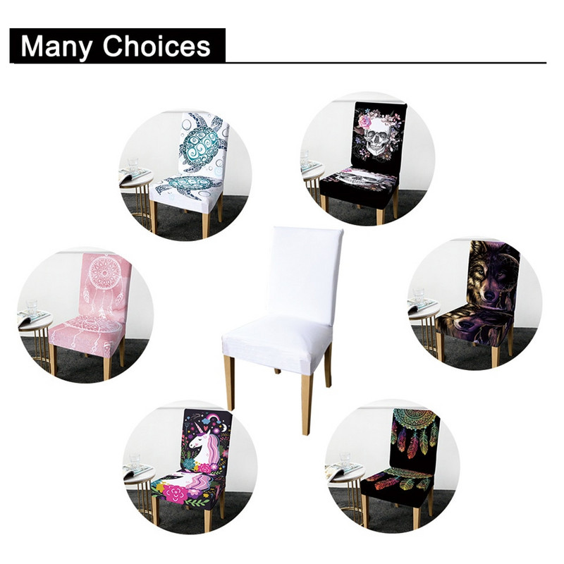 BeddingOutlet Dreamcatcher Navlaka za blagovaonske stolice Bohemia Mandala Spandex Elastična navlaka protiv prljanja Navlaka za sjedalo Isporuka