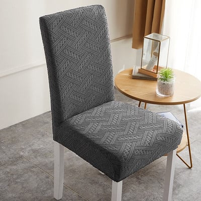 Modern flanel székhuzat háttámla integrált elasztikus üléshuzat étkezőasztal székpárna háztartási nyújtható székhuzat