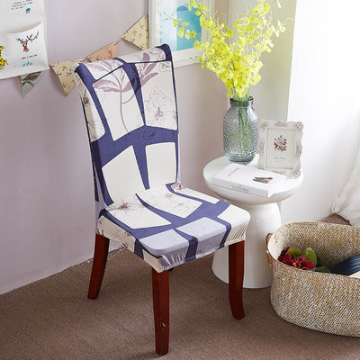 Božićna uklonjiva rastezljiva zaštitna navlaka za blagovaonske stolice Spandex univerzalna elastična navlaka za sjedalo za bankete