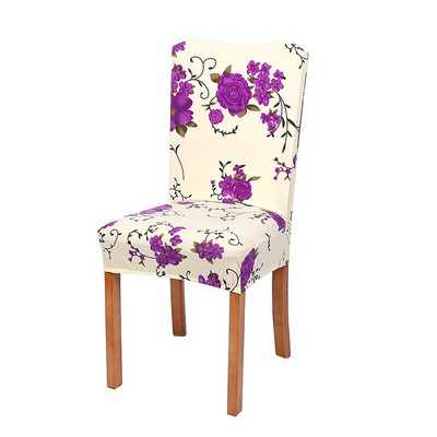 Božićna uklonjiva rastezljiva zaštitna navlaka za blagovaonske stolice Spandex univerzalna elastična navlaka za sjedalo za bankete