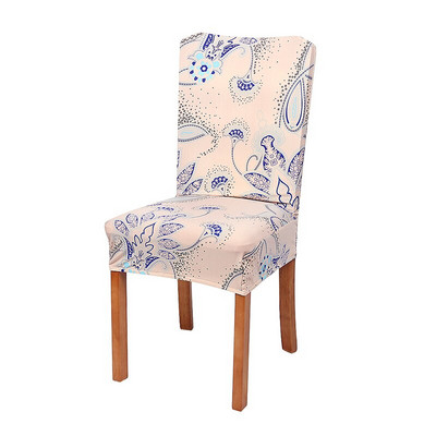 Božićna uklonjiva rastezljiva zaštitna navlaka za blagovaonske stolice Spandex univerzalna elastična navlaka za sjedalo za bankete