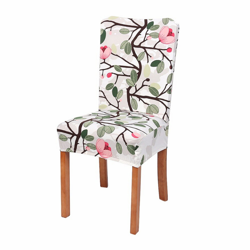 Božićna uklonjiva rastezljiva zaštitna navlaka za blagovaonske stolice Spandex univerzalna elastična navlaka za sjedalo za bankete