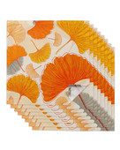 Set de șervețele din pânză Ginkgo Biloba, florale retro, pentru petreceri de ziua de naștere, pentru decorațiuni de nuntă, șervețele pentru restaurante, servetele de masă