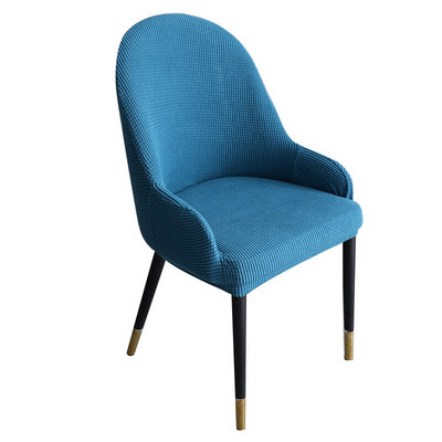 2021 Zakrivljena rastezljiva navlaka za stolice Spandex Elastične polukružne navlake za sjedala za blagovaonicu Navlake za bankete Kuhinja za svadbe