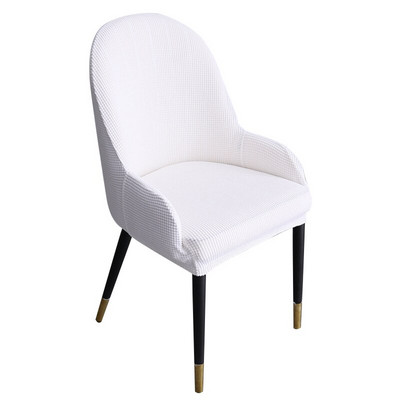 2021 Zakrivljena rastezljiva navlaka za stolice Spandex Elastične polukružne navlake za sjedala za blagovaonicu Navlake za bankete Kuhinja za svadbe