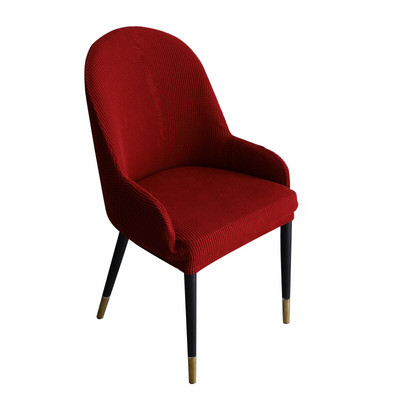 2021 Zakrivljena rastezljiva navlaka za stolice Spandex Elastične polukružne navlake za sjedala za blagovaonicu Navlake za bankete Kuhinja za svadbe