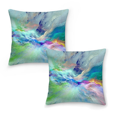 Ελαστικό κάλυμμα καρέκλας Πολύχρωμο μαρμάρινο κάλυμμα καρέκλας εκτύπωσης Αντι-βρώμικο κάλυμμα ελαστικής καρέκλας Spandex για κουζίνα γραφείου συμποσίου