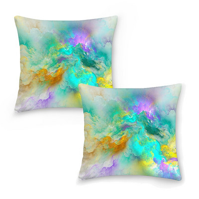 Ελαστικό κάλυμμα καρέκλας Πολύχρωμο μαρμάρινο κάλυμμα καρέκλας εκτύπωσης Αντι-βρώμικο κάλυμμα ελαστικής καρέκλας Spandex για κουζίνα γραφείου συμποσίου